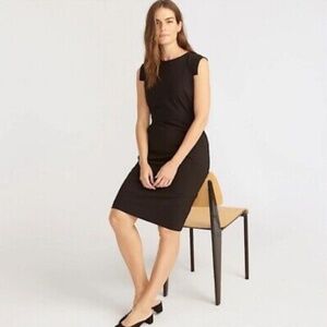 J Crew resume dress in black